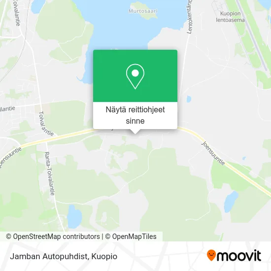 Jamban Autopuhdist kartta