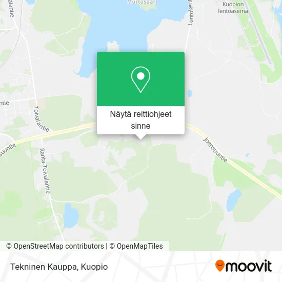 Tekninen Kauppa kartta