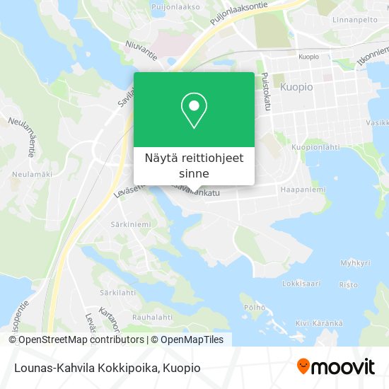 Kuinka päästä kohteeseen Lounas-Kahvila Kokkipoika paikassa Kuopio  kulkuvälineellä Bussi?