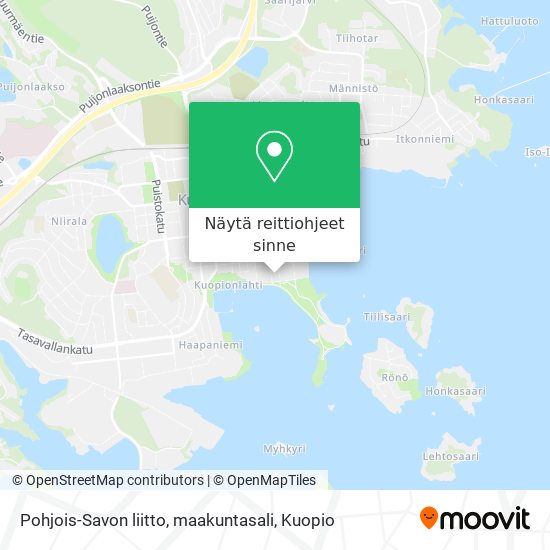 Kuinka päästä kohteeseen Pohjois-Savon liitto, maakuntasali paikassa Kuopio  kulkuvälineellä Bussi?