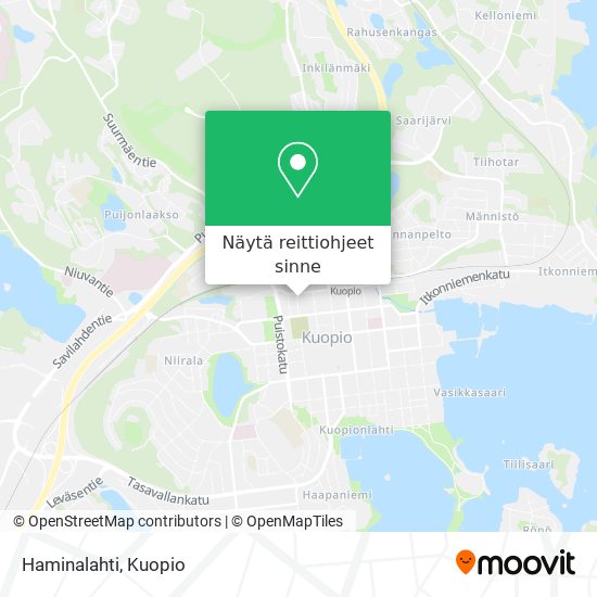 Haminalahti kartta