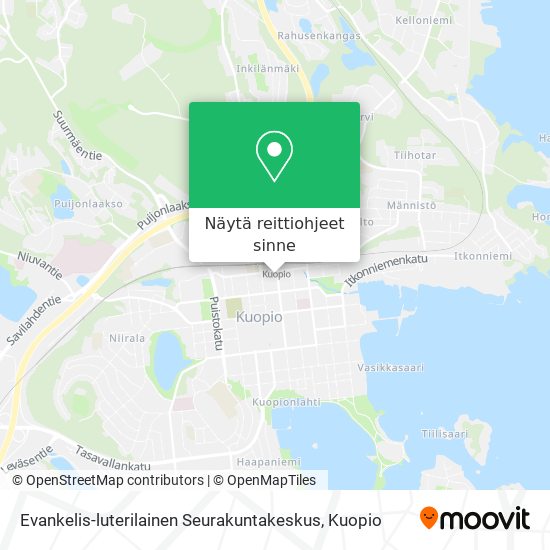 Evankelis-luterilainen Seurakuntakeskus kartta