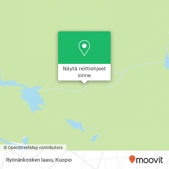 Kuinka päästä kohteeseen Ryönänkosken laavu paikassa Kuopio kulkuvälineellä  Bussi?