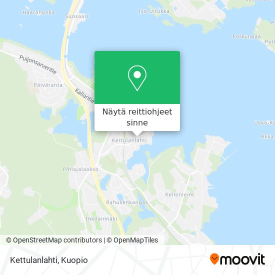 Kettulanlahti kartta