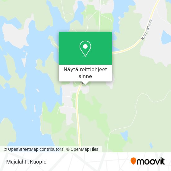 Majalahti kartta