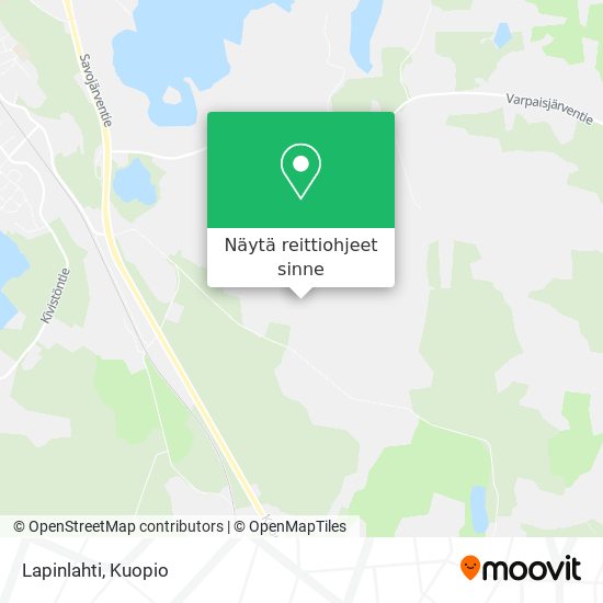 Lapinlahti kartta