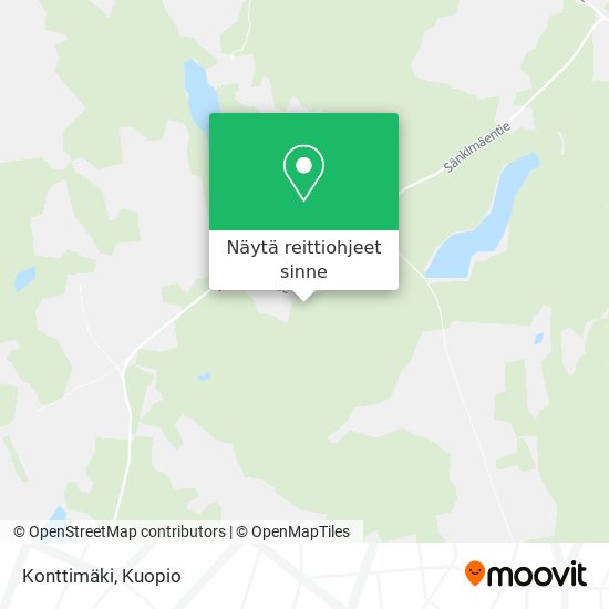 Konttimäki kartta