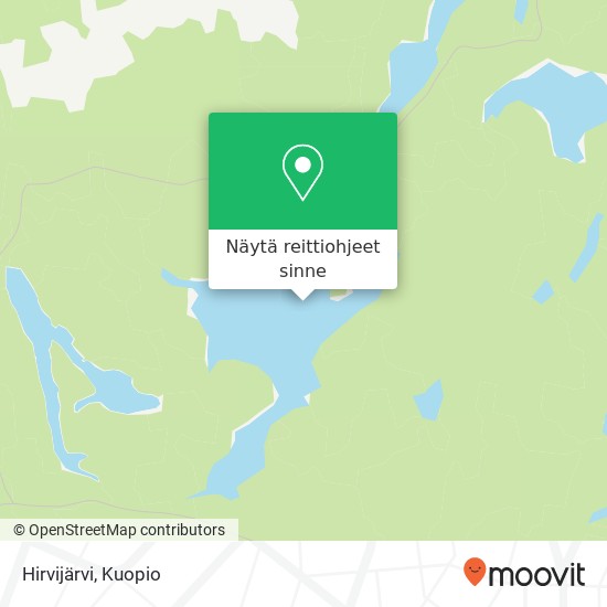 Kuinka päästä kohteeseen Hirvijärvi paikassa Kuopio kulkuvälineellä Bussi?