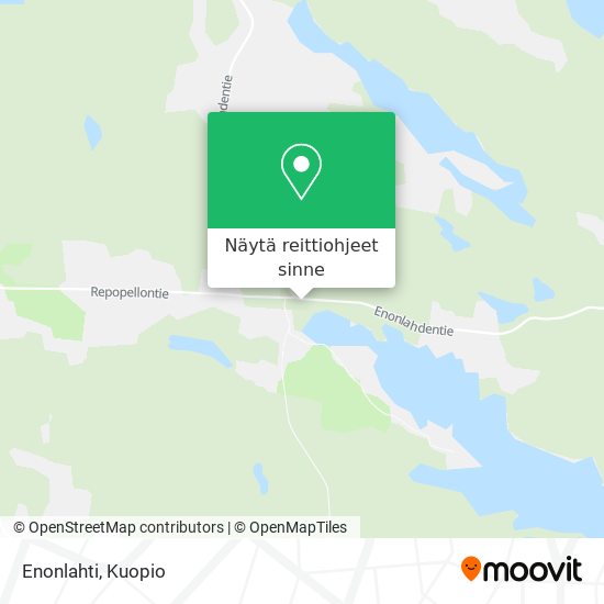 Enonlahti kartta