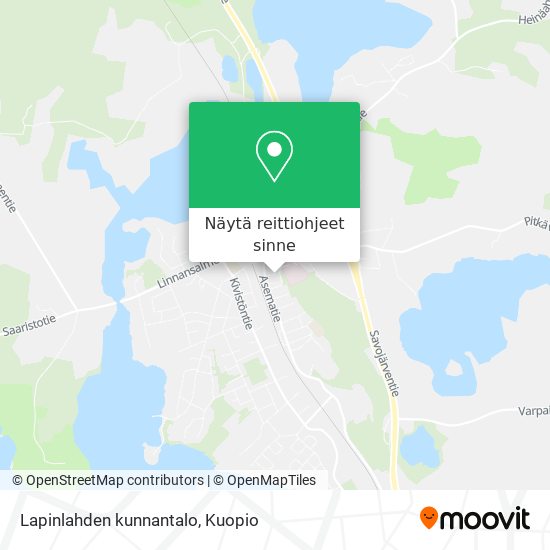 Lapinlahden kunnantalo kartta
