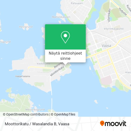 Moottorikatu / Wasalandia B kartta