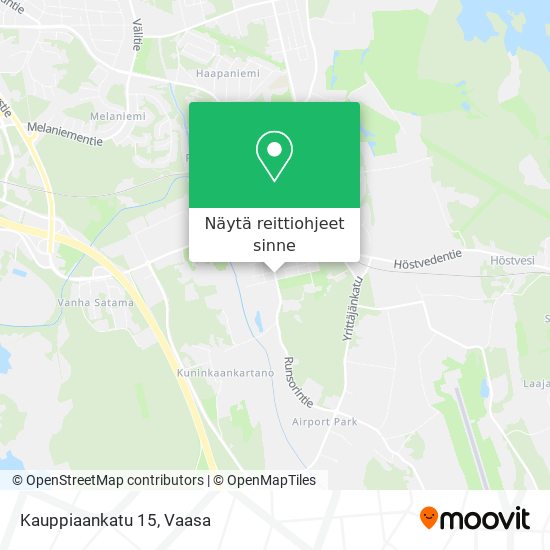 Kauppiaankatu 15 kartta