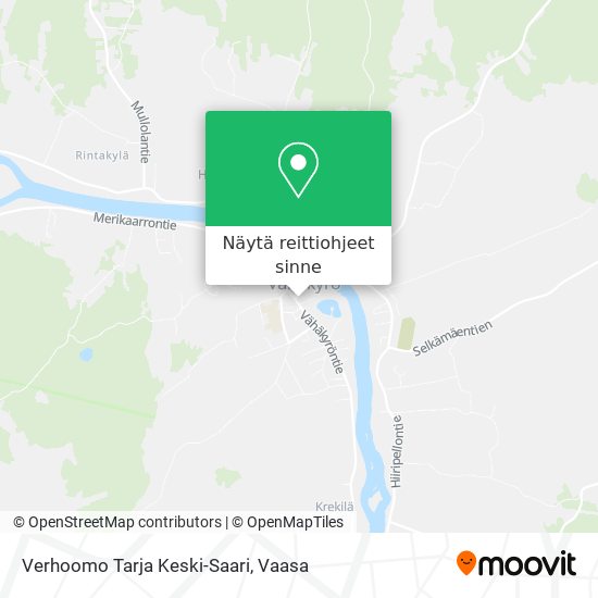 Verhoomo Tarja Keski-Saari kartta
