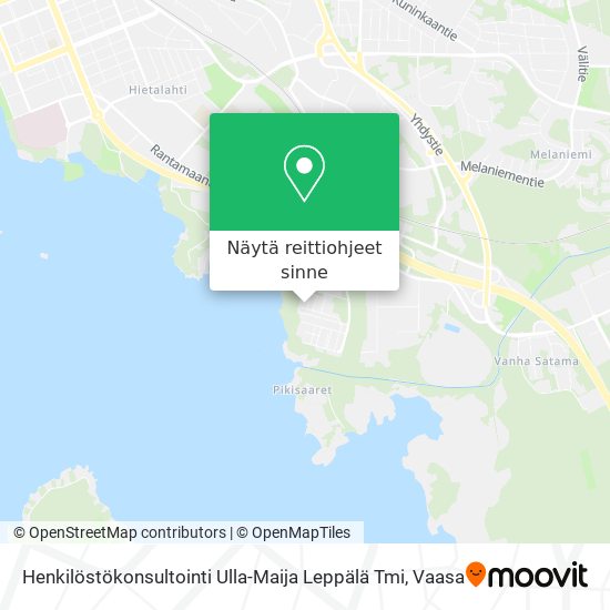 Henkilöstökonsultointi Ulla-Maija Leppälä Tmi kartta