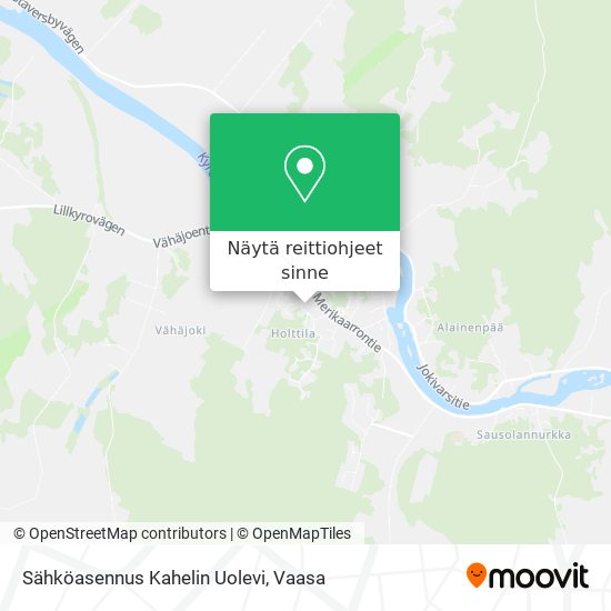 Sähköasennus Kahelin Uolevi kartta