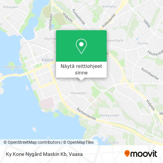 Ky Kone Nygård Maskin Kb kartta