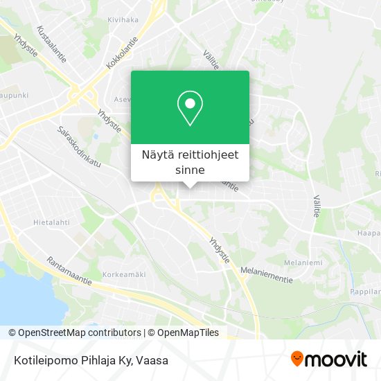 Kotileipomo Pihlaja Ky kartta
