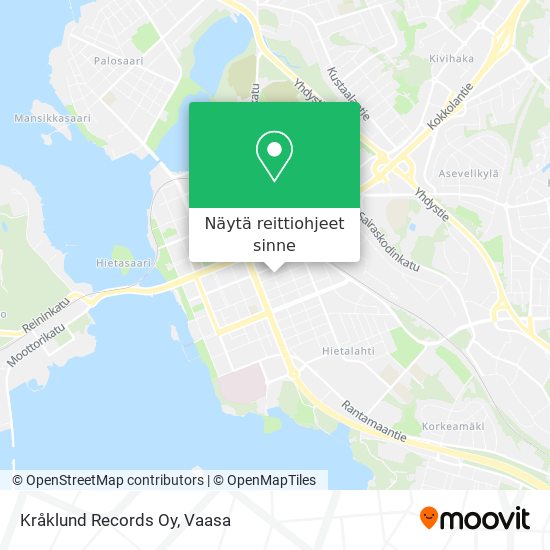Kråklund Records Oy kartta