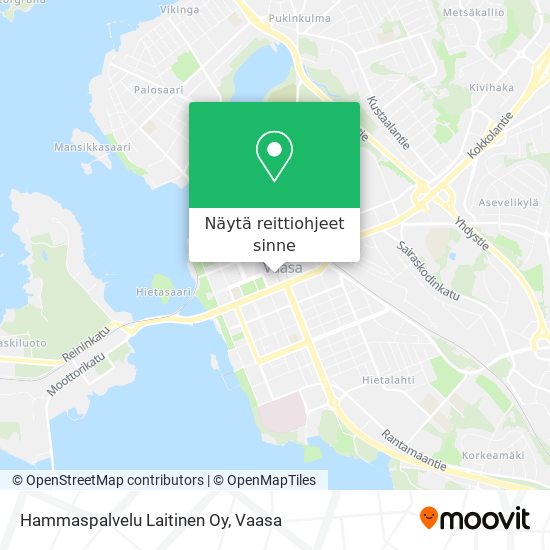 Hammaspalvelu Laitinen Oy kartta