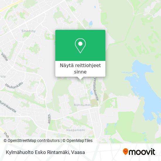 Kylmähuolto Esko Rintamäki kartta