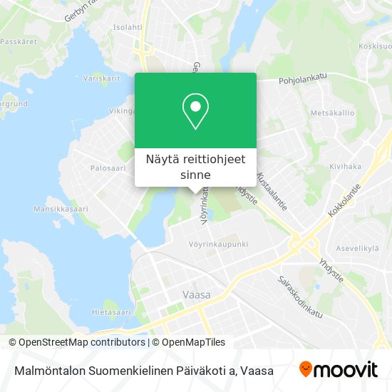 Malmöntalon Suomenkielinen Päiväkoti a kartta