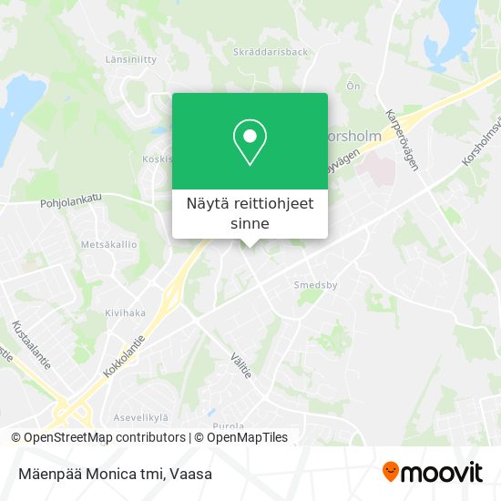 Mäenpää Monica tmi kartta