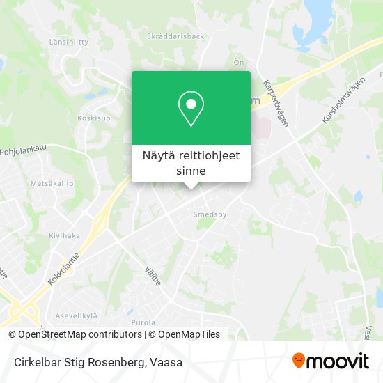 Cirkelbar Stig Rosenberg kartta