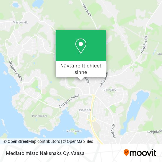 Mediatoimisto Naksnaks Oy kartta