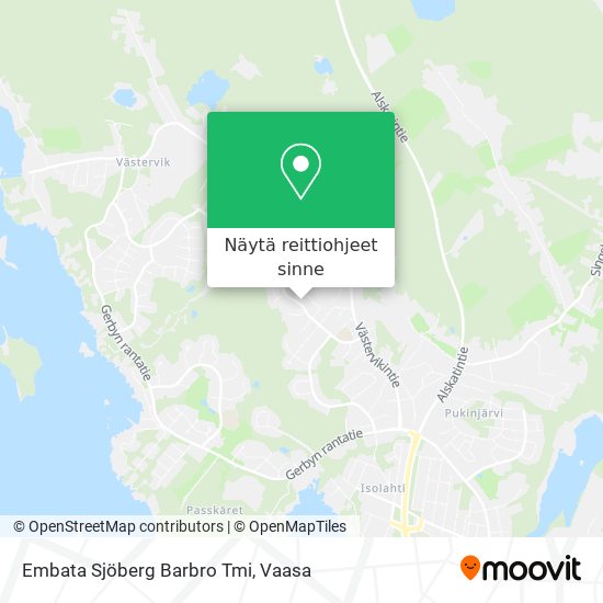Embata Sjöberg Barbro Tmi kartta