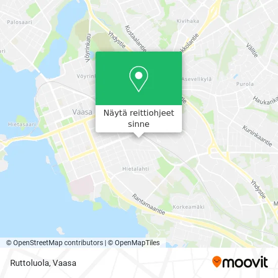 Ruttoluola kartta
