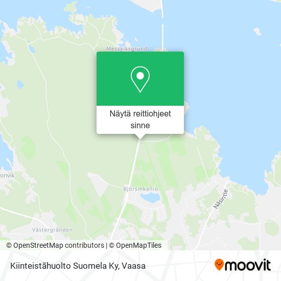 Kiinteistãhuolto Suomela Ky kartta