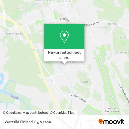 Wärtsilä Finland Oy kartta