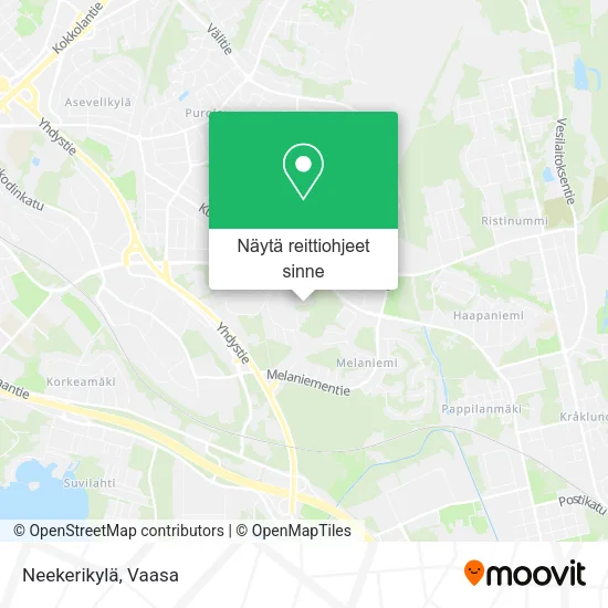 Neekerikylä kartta