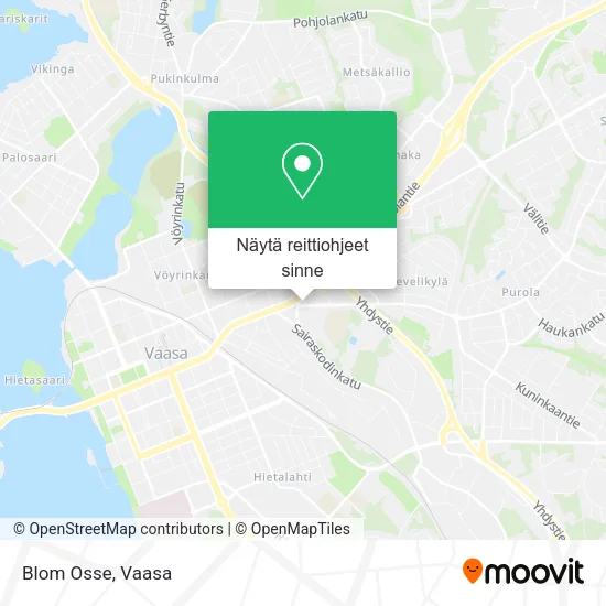 Blom Osse kartta