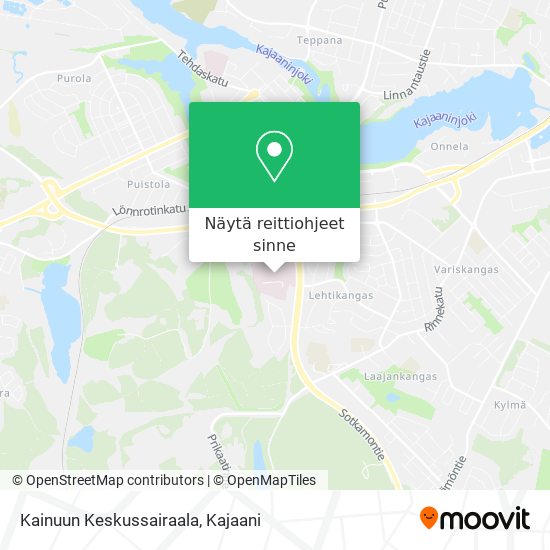 Kainuun Keskussairaala kartta