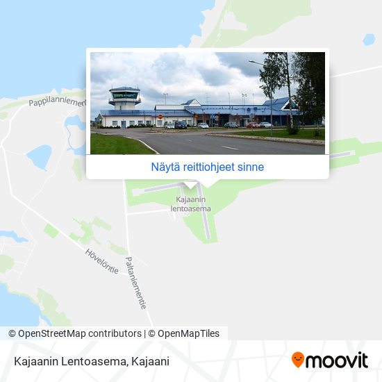 Kuinka päästä kohteeseen Kajaanin Lentoasema kulkuvälineellä Bussi?