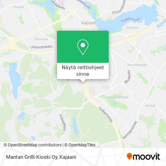 Mantan Grilli-Kioski Oy kartta