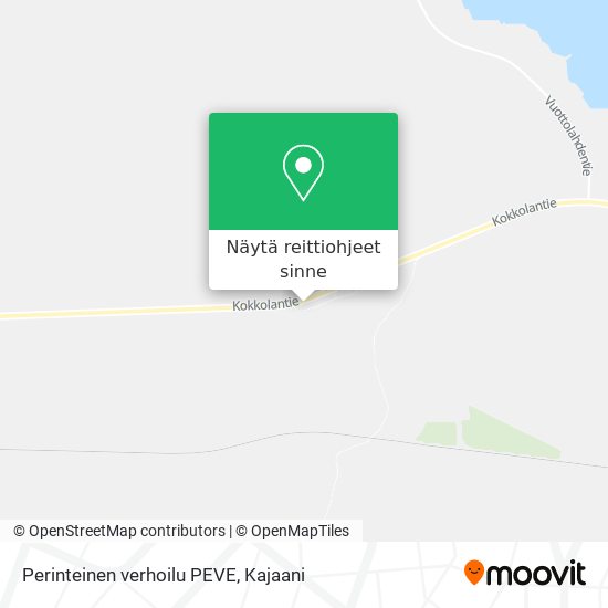 Perinteinen verhoilu PEVE kartta