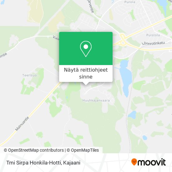 Tmi Sirpa Honkila-Hotti kartta