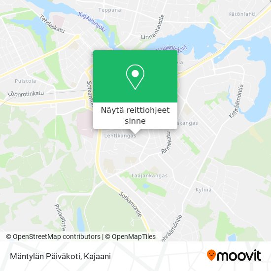 Mäntylän Päiväkoti kartta