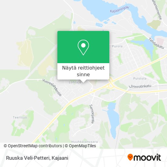 Ruuska Veli-Petteri kartta