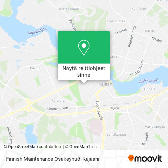Finnish Maintenance Osakeyhtiö kartta