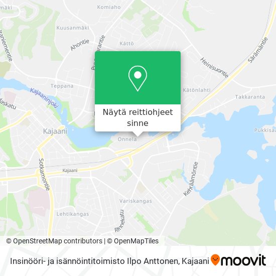 Insinööri- ja isännöintitoimisto Ilpo Anttonen kartta