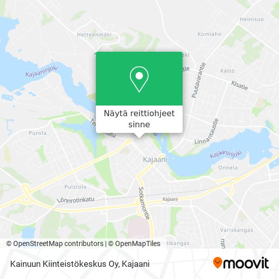 Kainuun Kiinteistökeskus Oy kartta