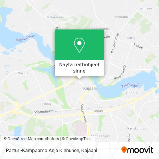 Parturi-Kampaamo Anja Kinnunen kartta