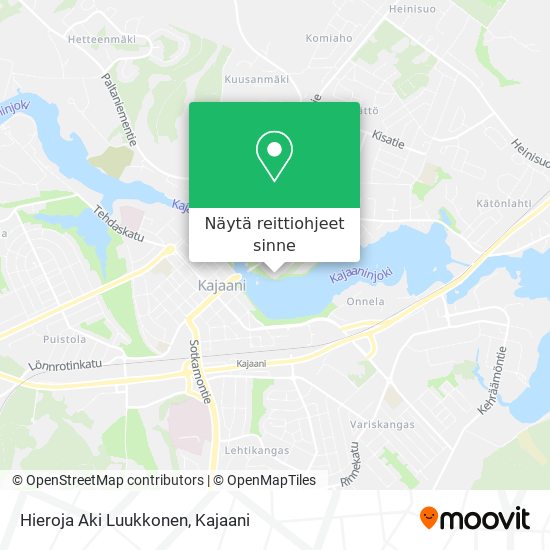 Hieroja Aki Luukkonen kartta