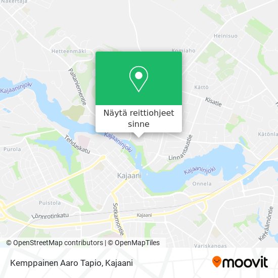 Kemppainen Aaro Tapio kartta