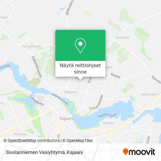 Sivolanniemen Vesiyhtymä kartta