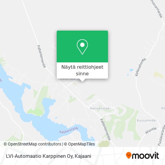 LVI-Automaatio Karppinen Oy kartta