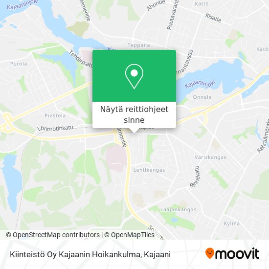 Kiinteistö Oy Kajaanin Hoikankulma kartta